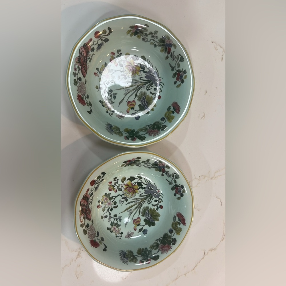 2 Fruit/Dessert (Sauce) Bowl Ming Jade
Adams Calyx Ware